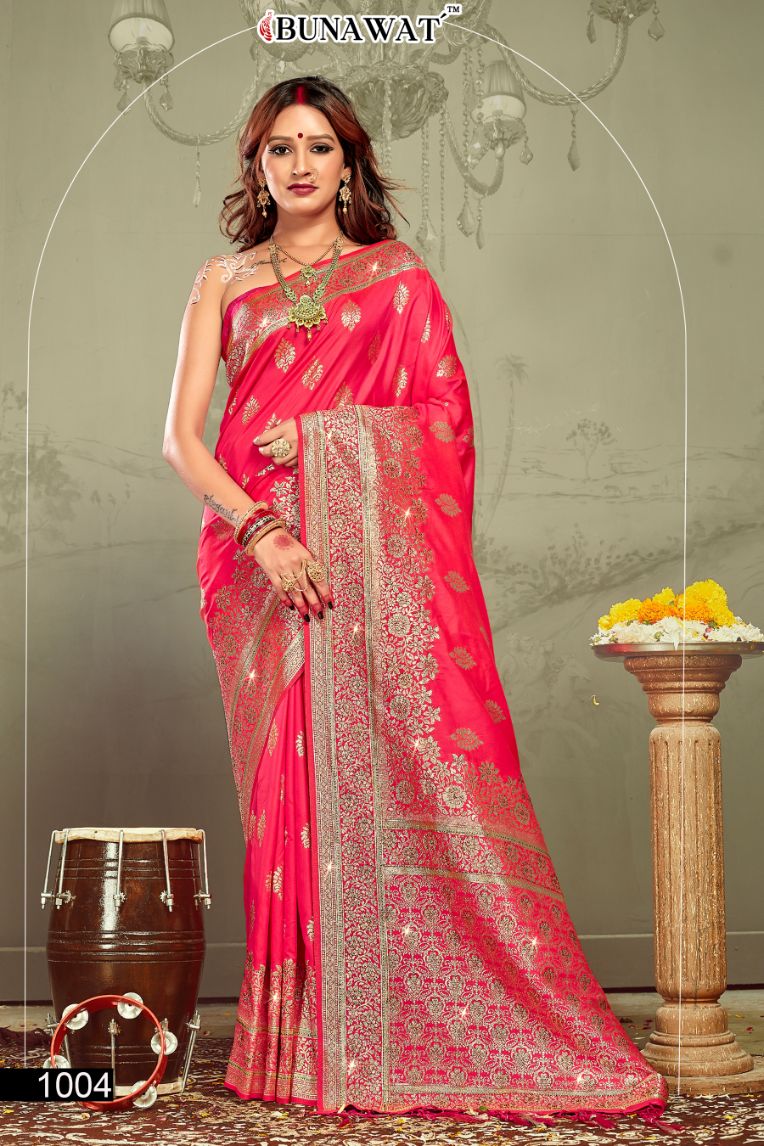 Rohini By Bunawat Banarasi Saree Catalog
